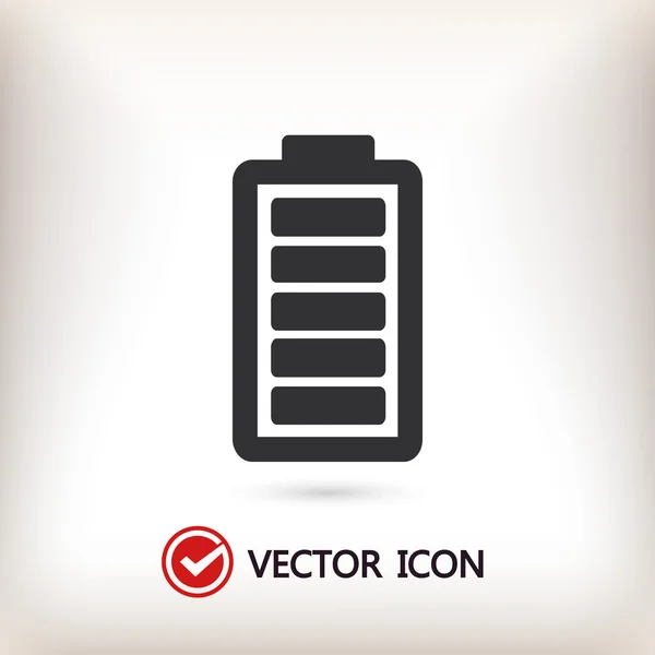 Batterij lading pictogram — Stockvector