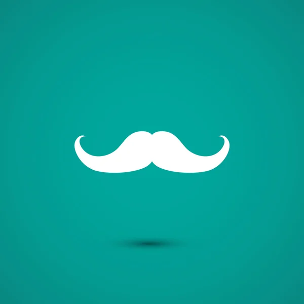 Mustache icon sign — Stock Vector