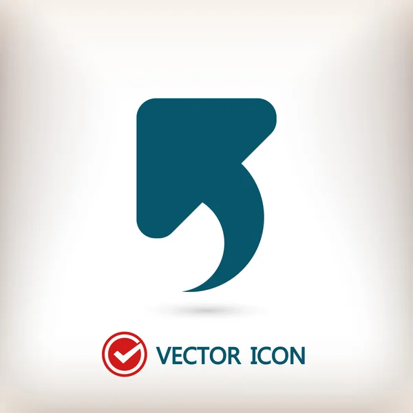 Undo icon illustration — Stockový vektor