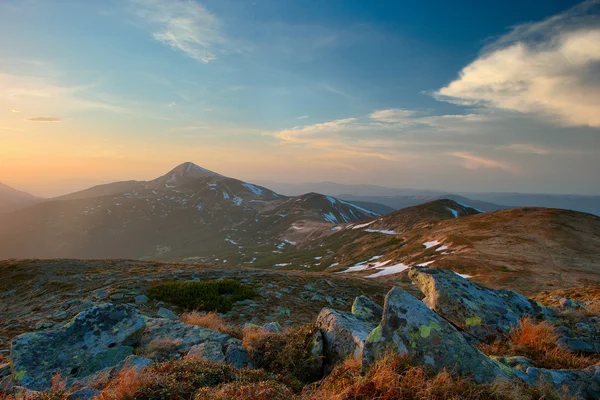 Carpathian mountains — Stock Photo, Image