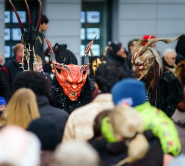 İçerik, 14st Şubat 2016: Selestat, Fransa: karnaval ve par