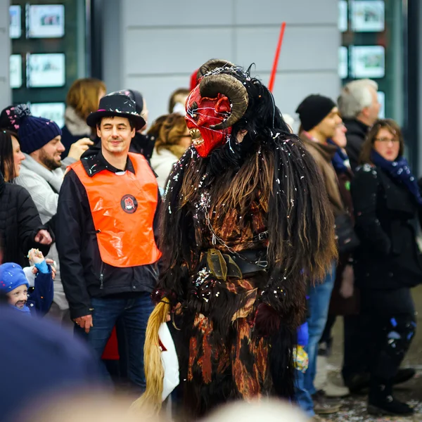 Editorial, 14 de fevereiro de 2016: Selestat, França: Carnaval e par — Fotografia de Stock