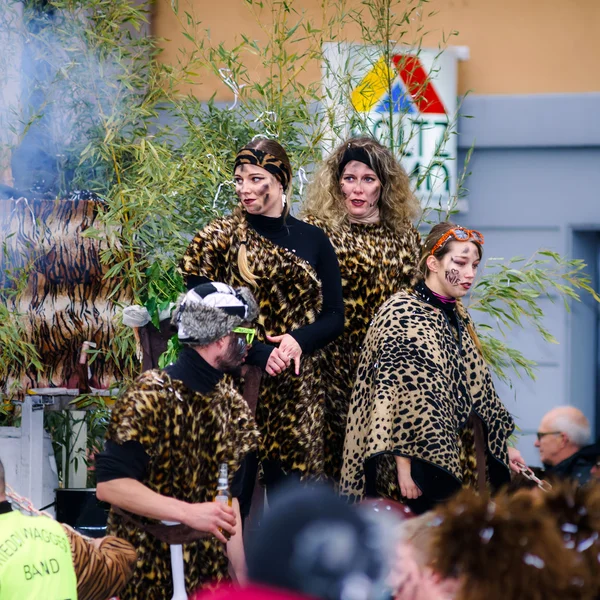 Editorial, 14 de fevereiro de 2016: Selestat, França: Carnaval e par — Fotografia de Stock