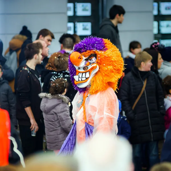 Editorial, 14 de fevereiro de 2016: Selestat, França: Carnaval e par — Fotografia de Stock