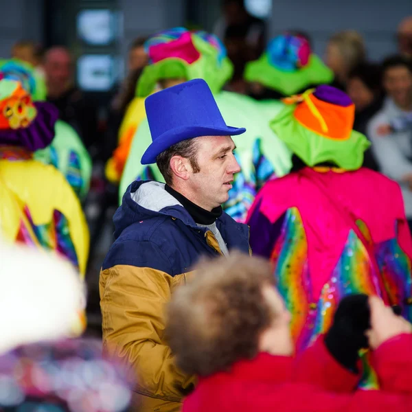 Editorial, 14 febrero 2016: Selestat, Francia: Carnaval y par — Foto de Stock