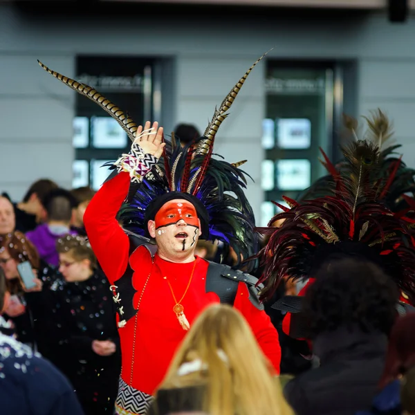 Editoriale, 14 febbraio 2016: Selestat, Francia: Carnevale e par — Foto Stock