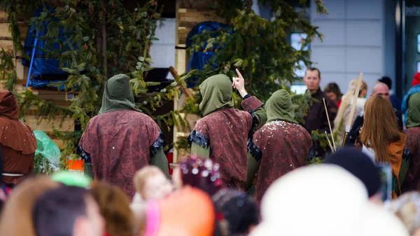 Editorial, 14 de fevereiro de 2016: Selestat, França: Carnaval e par — Fotografia de Stock