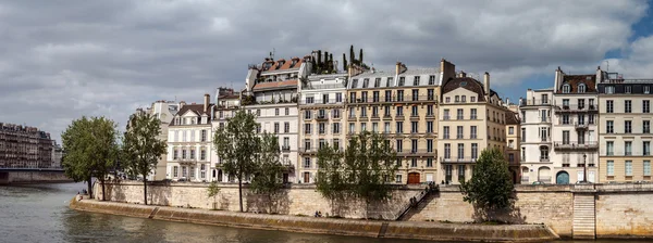 Río Sena en París, vista panorámica —  Fotos de Stock