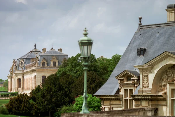 シャンティイ城、イル ・ ド ・ フランス、パリ地域を表示 — ストック写真