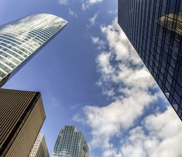 La Defense Europa zakencentrum in Parijs, Frankrijk. — Stockfoto