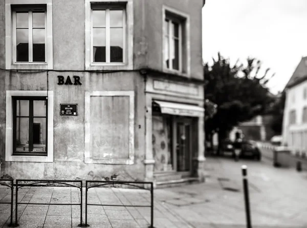 Vecchi edifici sulla strada di Nancy, Francia — Foto Stock