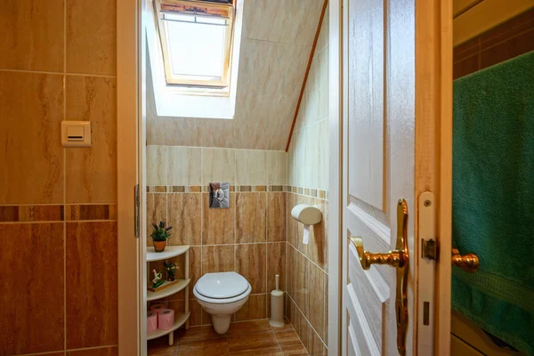 Wiejski dom komfortowe wnętrza w stylu alsacien — Zdjęcie stockowe