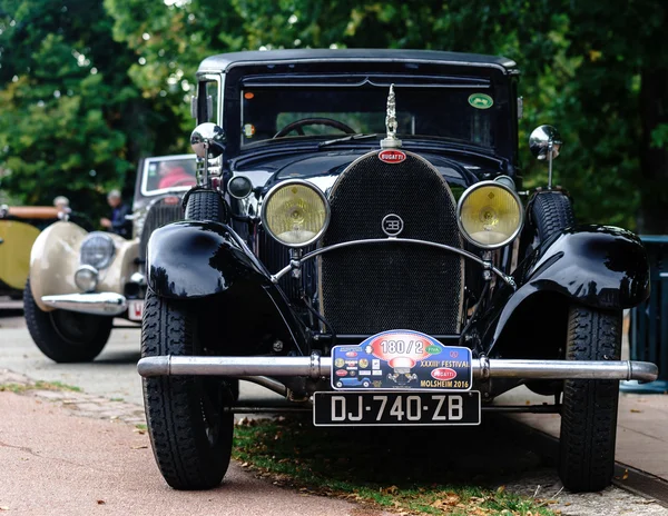 Редакційна, 16 вересня 2016: Франції: Bugatti ХХХІІІ фестиваль — стокове фото