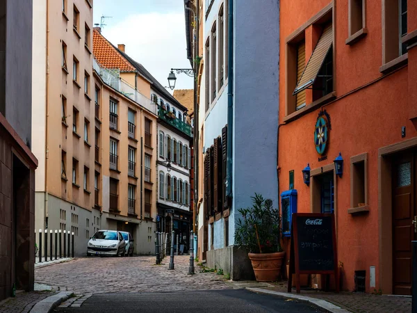 Октября 2020 Года Страсбург Франция Пустые Улицы Города Страсбург Время — стоковое фото