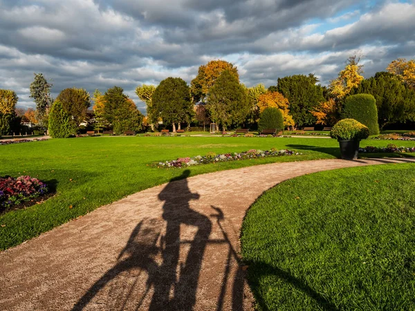 Redaktionell Oktober 2020 Strasbourg Frankrike Tomma Gator Staden Strasbourg Andra — Stockfoto