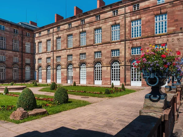 Palais Rohan Saverne Alsace Journée Ensoleillée Été Tourisme Voyages France — Photo