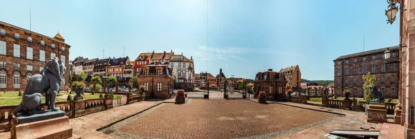 Palacio Rohan Saverne Alsacia Día Soleado Verano Turismo Viajes Francia — Foto de Stock