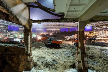 Harika bir spor Stadyumu İnşaat