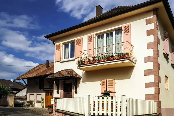 Traditionella franska hus — Stockfoto