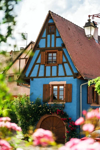 Beautiful decoration elements of alsace streets — Stock Photo, Image