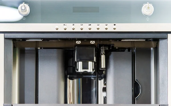 Cuisine intégrée machine à café — Photo