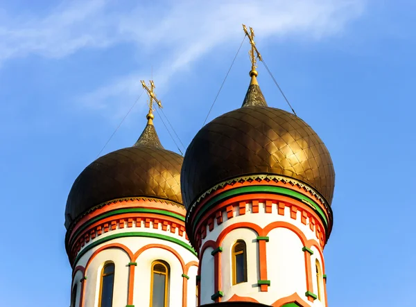 Orthodox church domes in Moscow, Russia — Stock Photo, Image