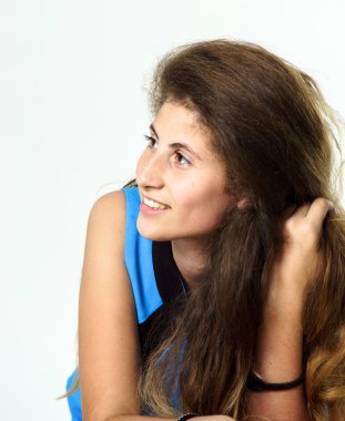 Genç Ermeni kız portre