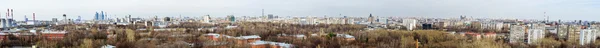 Moscú panorama aéreo en el día —  Fotos de Stock