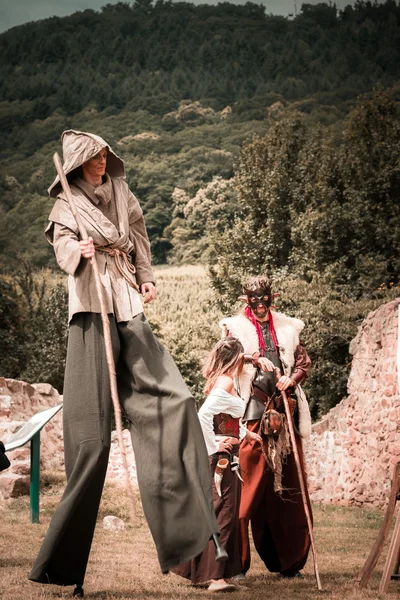 Editorial,14st June 2015: Chatenois, France: Fete des Remparts d — Stock Photo, Image