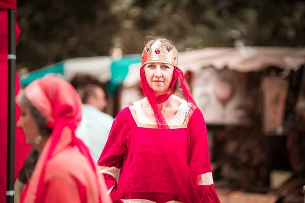 Editorial,14st June 2015: Chatenois, France: Fete des Remparts d — Stock Photo, Image