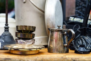 Sunday brocante in small alsacien village
