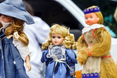 Sunday brocante in small alsacien village