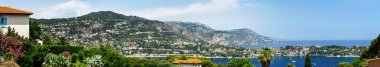 Cap-Ferrat, Fransa'nın geniş panoramik görünüm