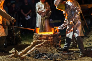 Klasik teknoloji çelik g erime ile üreten çan
