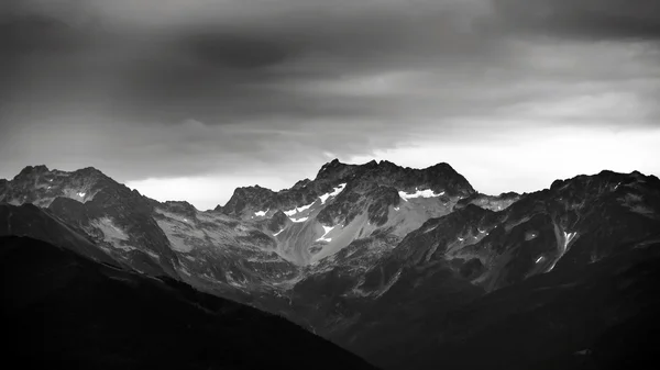 Beautiful rocks view, alpine landscape