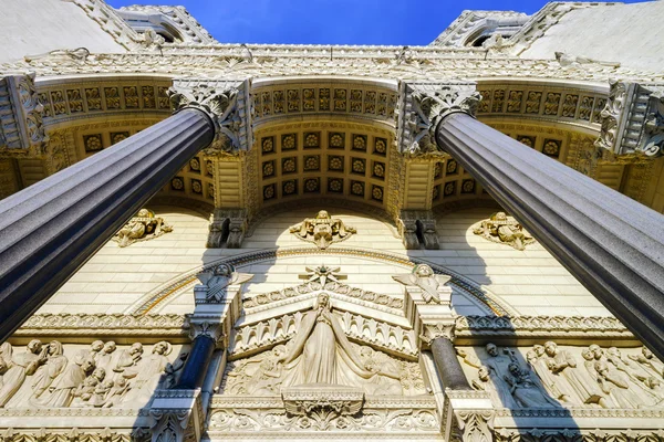 Basilique Notre-Dame de Fourviere in Lyon, France — Stock Photo, Image