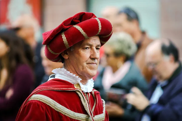 Editorial, 4 October 2015: Barr, France: Fete des Vendanges — Stock Photo, Image