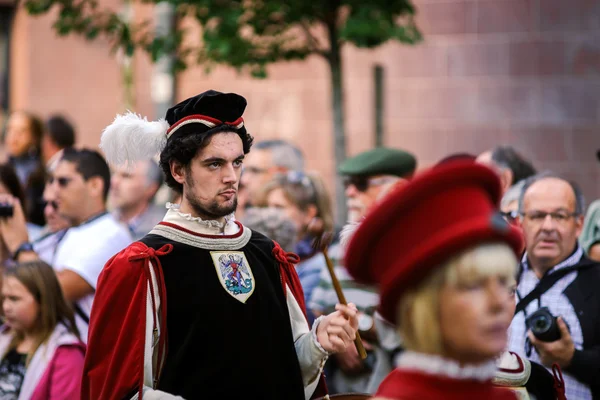 Editorial, 4 October 2015: Barr, France: Fete des Vendanges — Stock Photo, Image