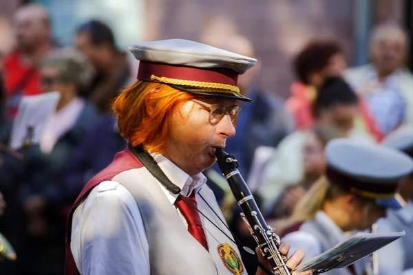 Editoriale, 4 ottobre 2015: Barr, Francia: Fete des Vendanges — Foto Stock