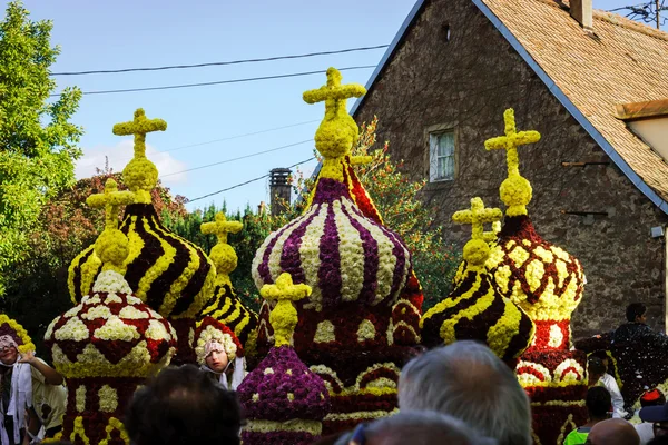 Leitartikel, 4. Oktober 2015: barr, france: fete des vendanges — Stockfoto