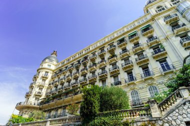 Zengin otel Nice, Cote d Azur Binası