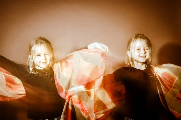 混合光でハロウィーンの神秘的な写真 — ストック写真