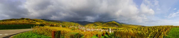 Hermosa vista panorámica a Andlau, Francia — Foto de Stock