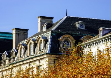 Strazburg eski şehir sokak görünümü