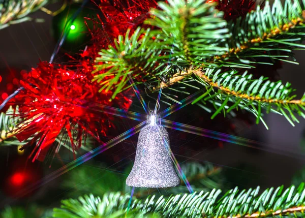 Binnen Kerstmis en Nieuwjaar decoratie — Stockfoto