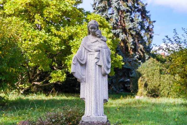 Santíssima estátua da Mãe de Deus — Fotografia de Stock