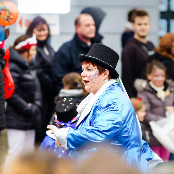 Editorial, 14 de fevereiro de 2016: Selestat, França: Carnaval e desfile — Fotografia de Stock