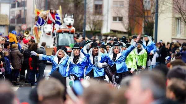 İçerik, 14st Şubat 2016: Selestat, Fransa: karnaval ve geçit töreni — Stok fotoğraf
