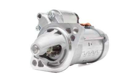 Starter motor araba bir beyaz
