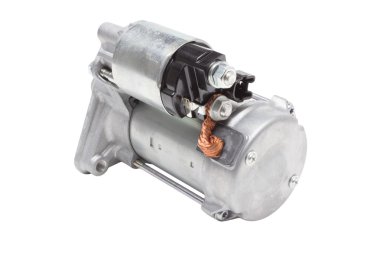 Starter motor araba bir beyaz